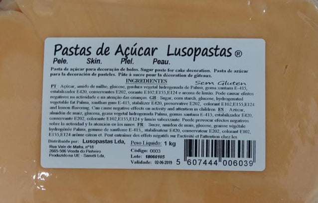 Pasta de Açúcar Pele 1Kg