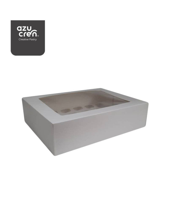 Box of 24 Mini Cupcakes White