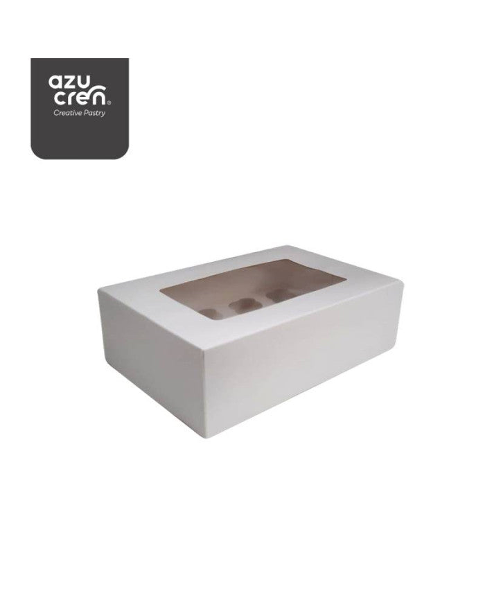 Box of 12 Mini Cupcakes White