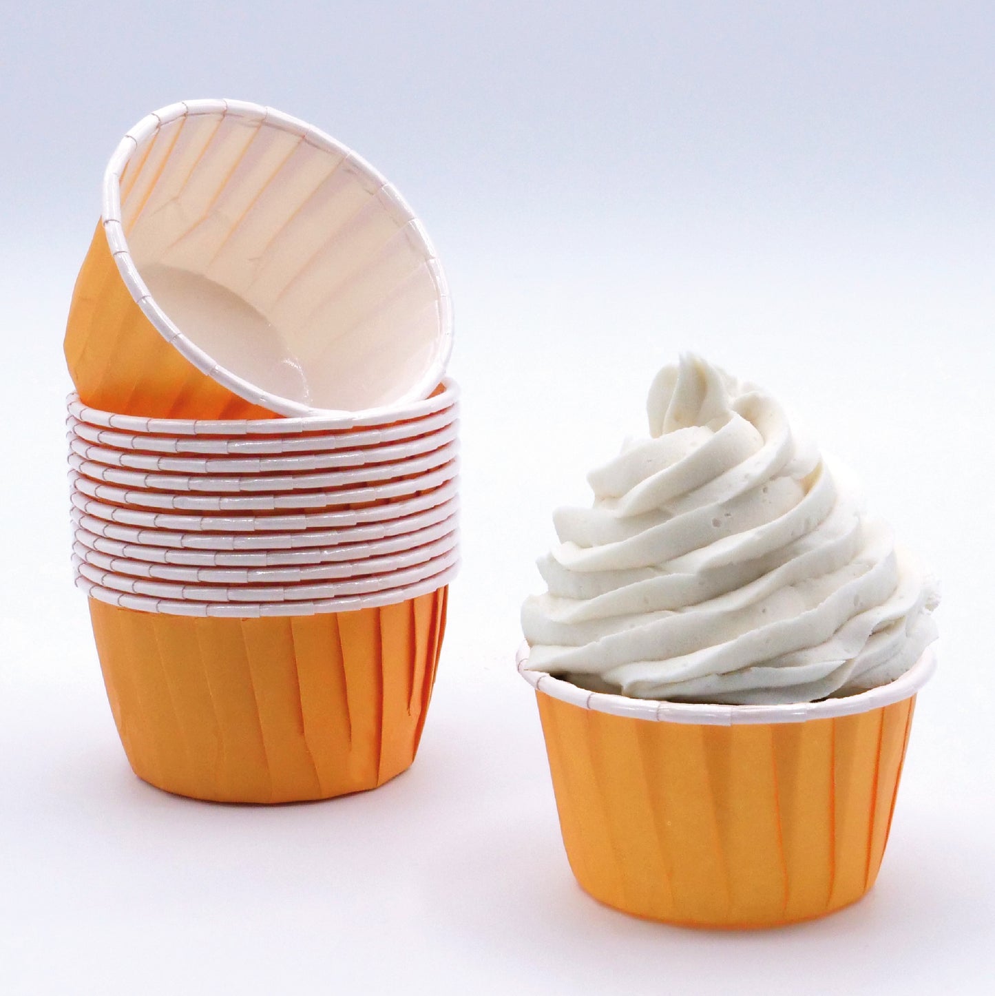Cápsulas Cupcake Laranjas