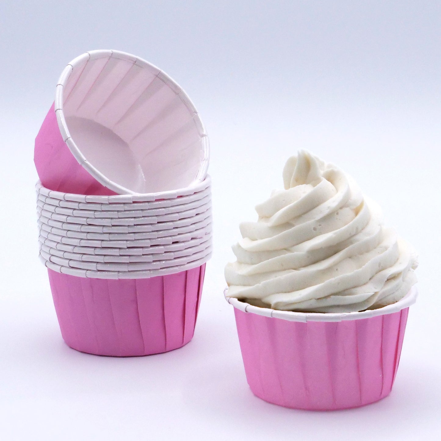 Light Pink Cupcake Capsules