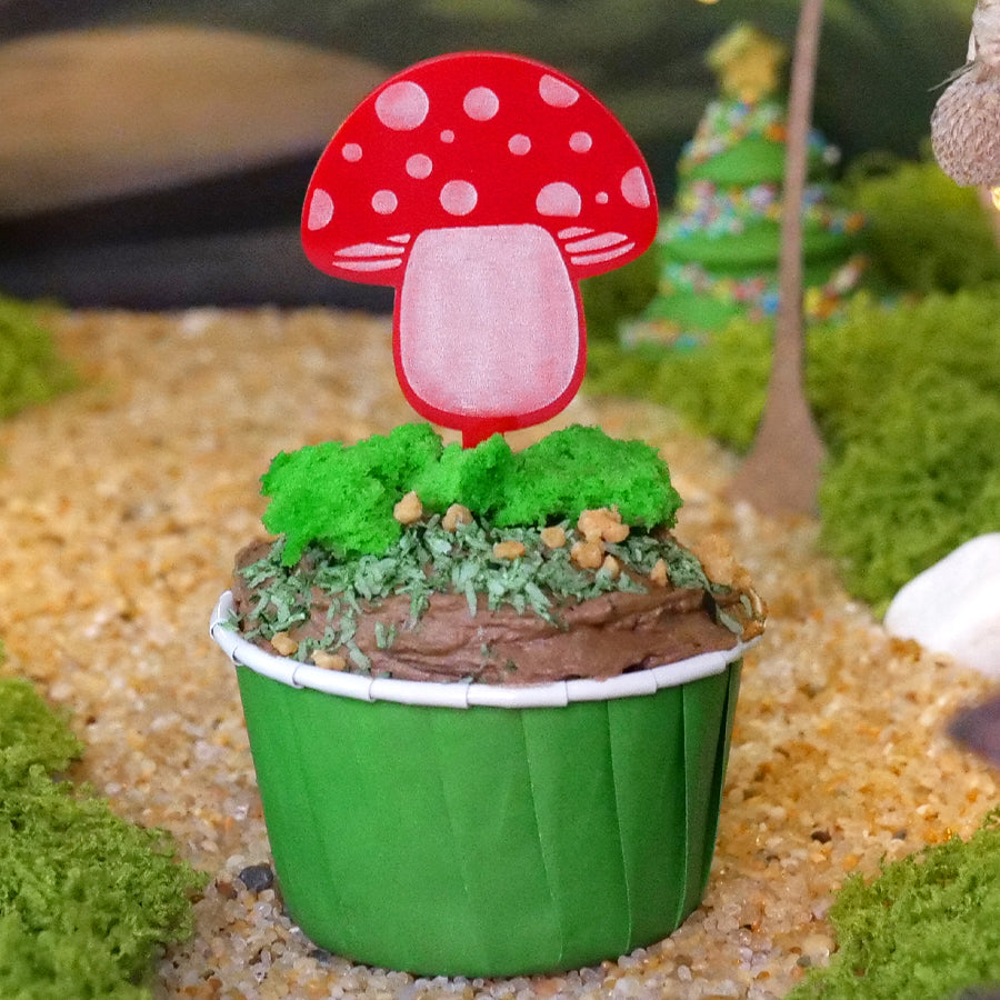Green Cupcake Capsules