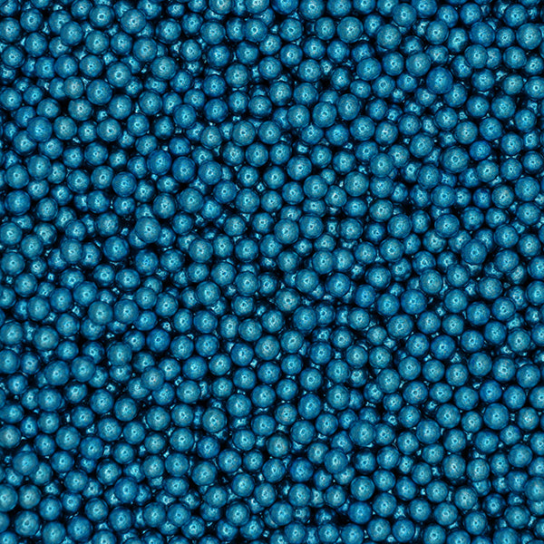Blue Metallic Pearls