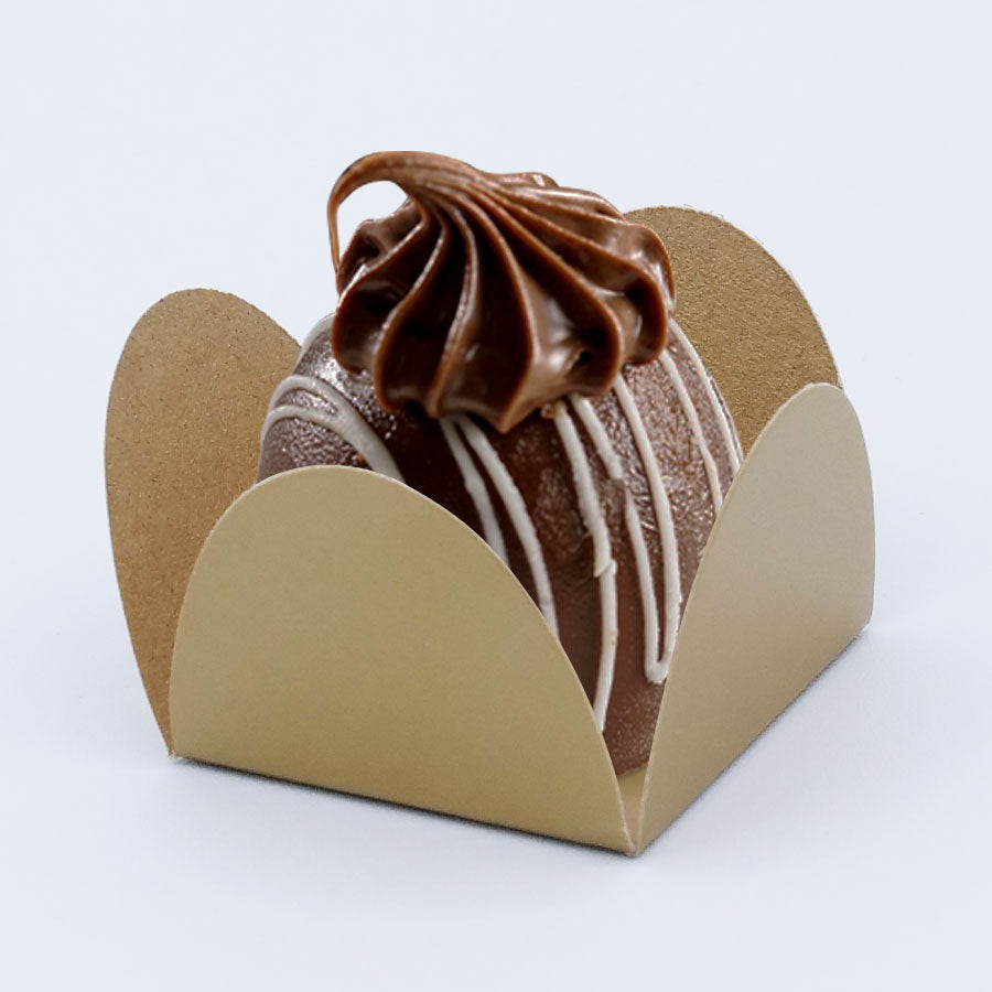 Double-Sided Gold Brigadeiro Base