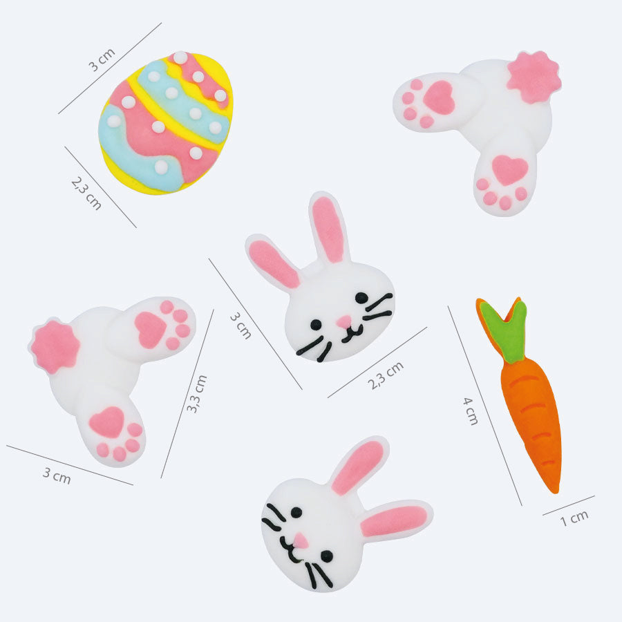 Sugar Decoration Easter Bunny