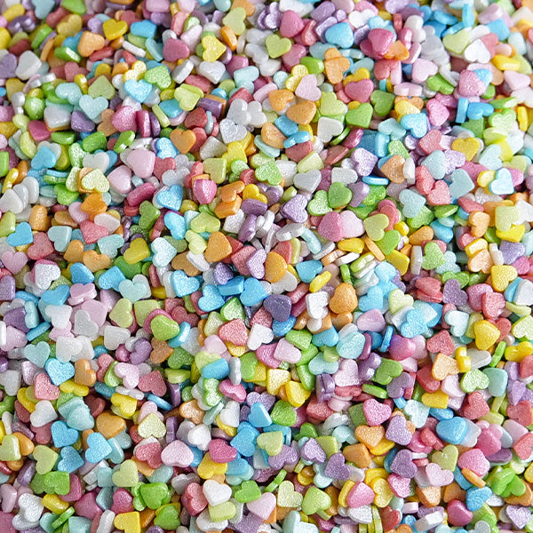 Corações Coloridos Pequenos