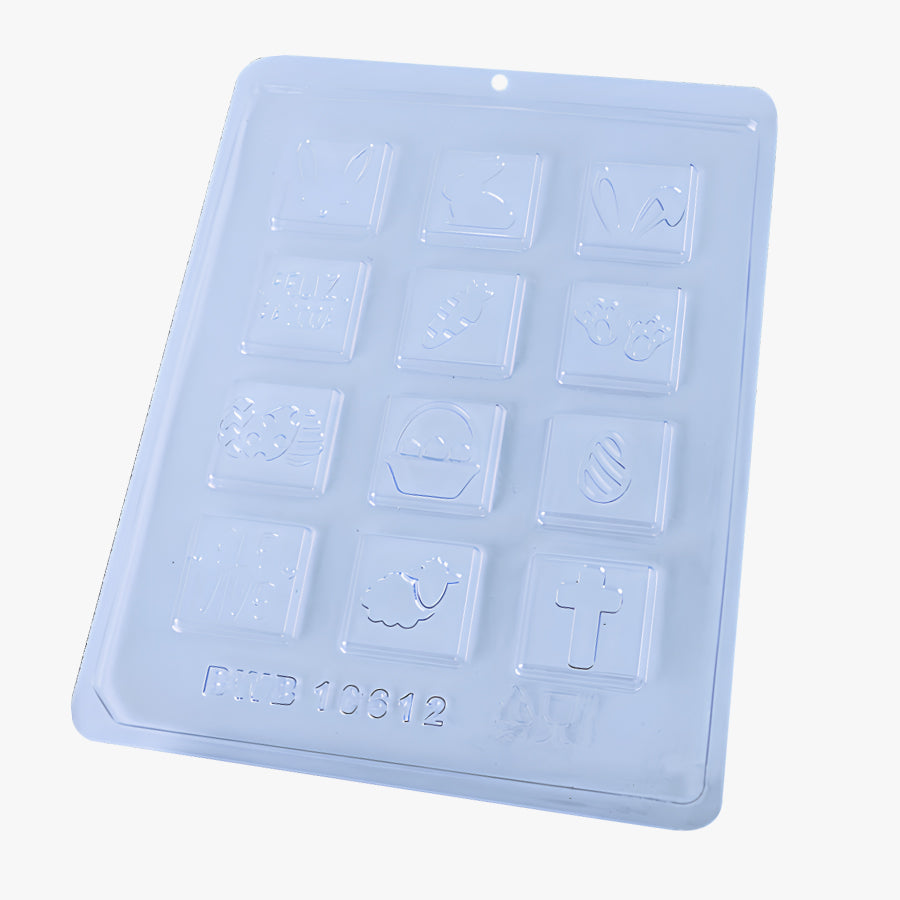 Forma Simples Tabletinho Quadrado Páscoa