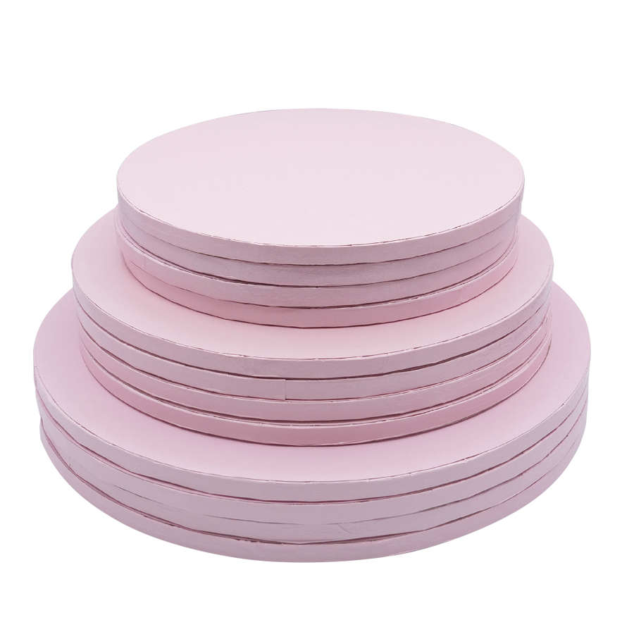 Base Alta Redonda Rosa Claro 30Ø