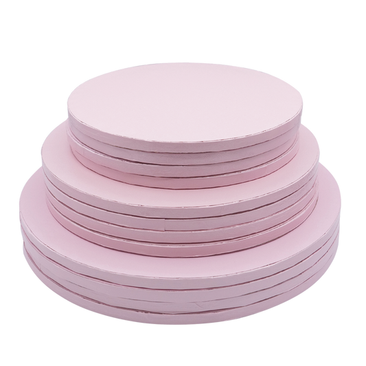 Base Alta Redonda Rosa Claro 25Ø