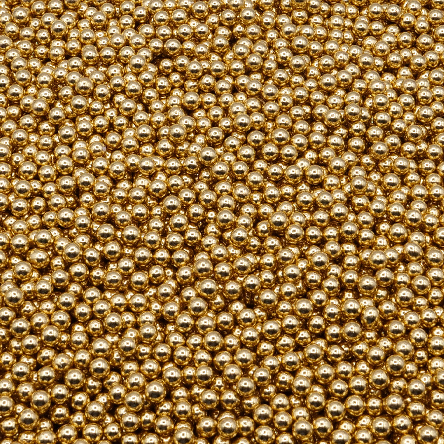 Gold Pearls 6mm