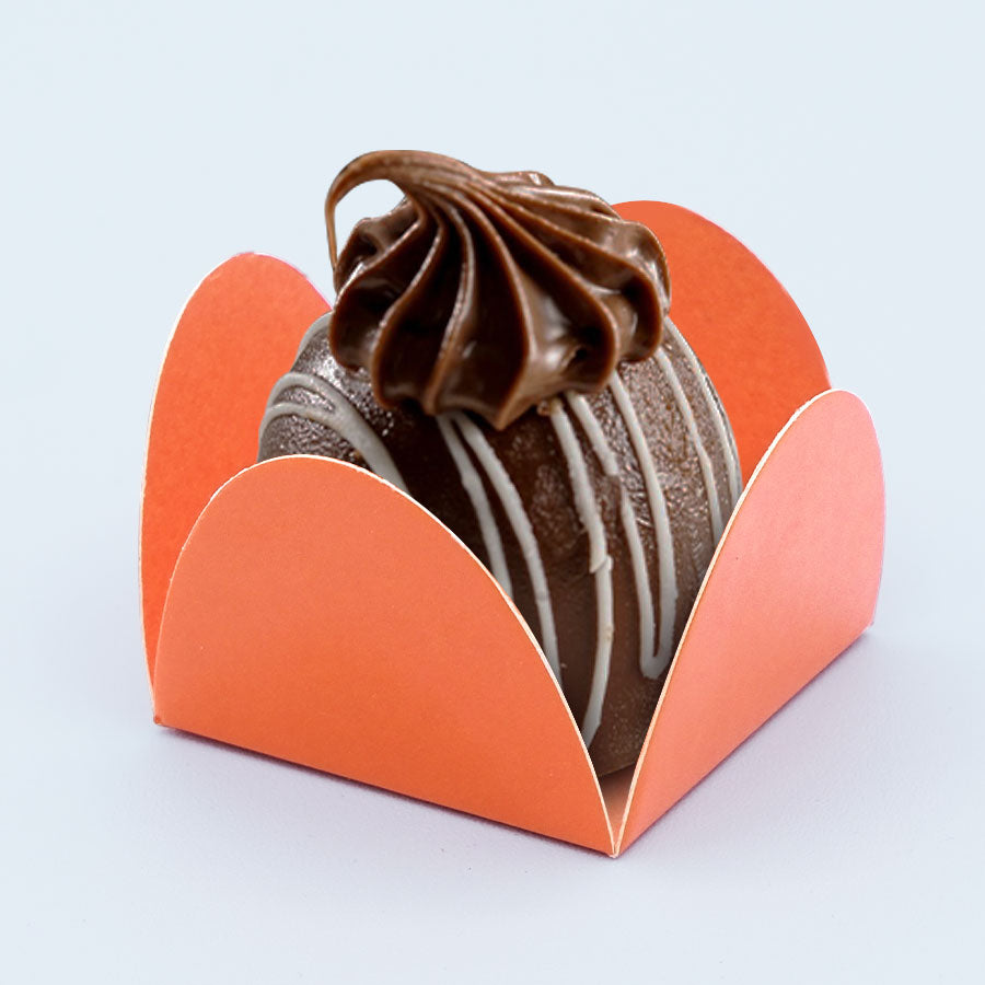 Double-Sided Orange Brigadeiro Base
