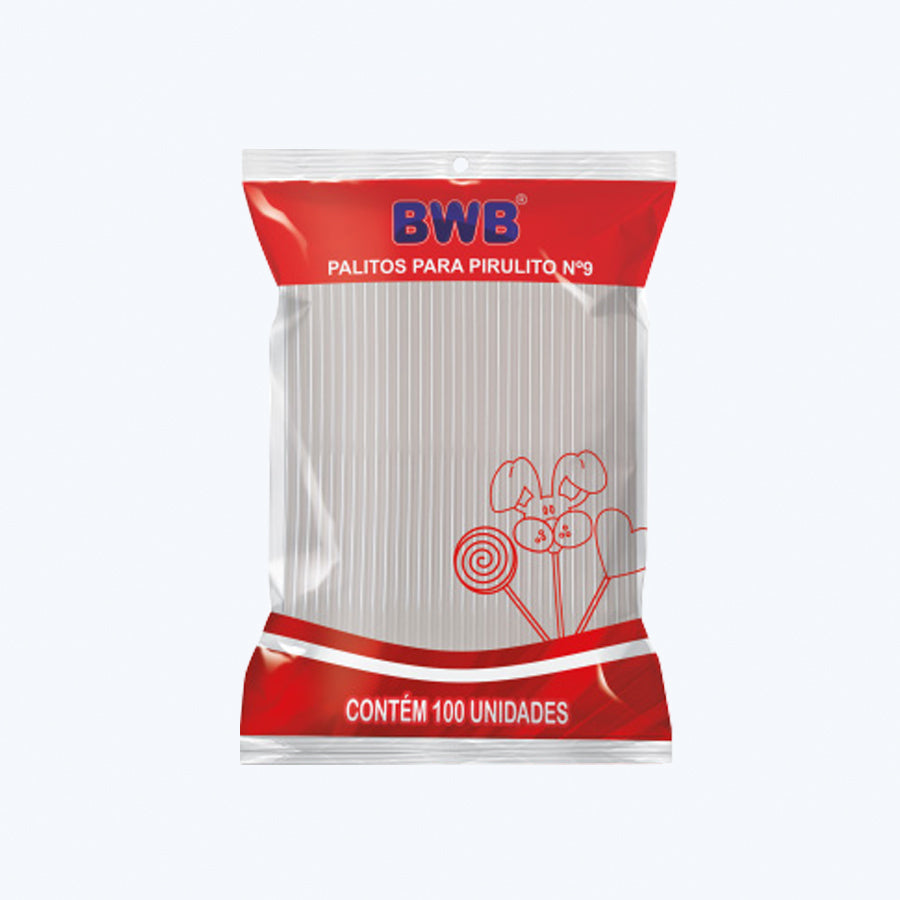 Palitos para Pirulito Médio