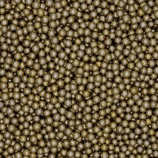 Vintage Gold Metallic Pearls