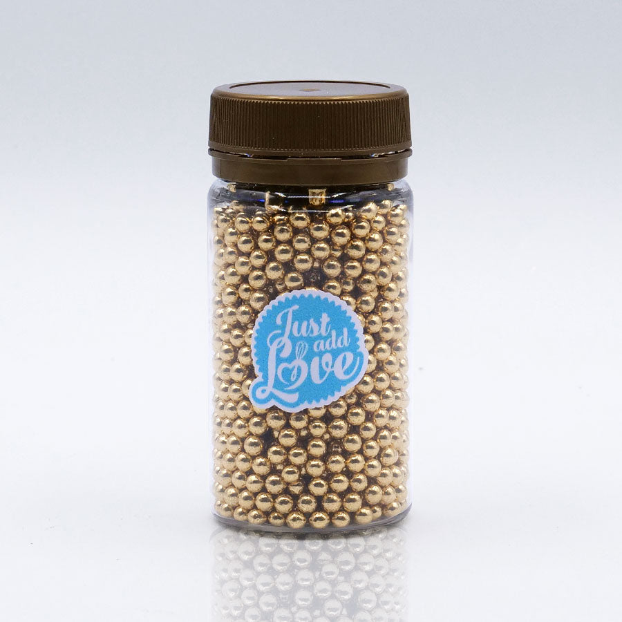Gold Pearls 4mm