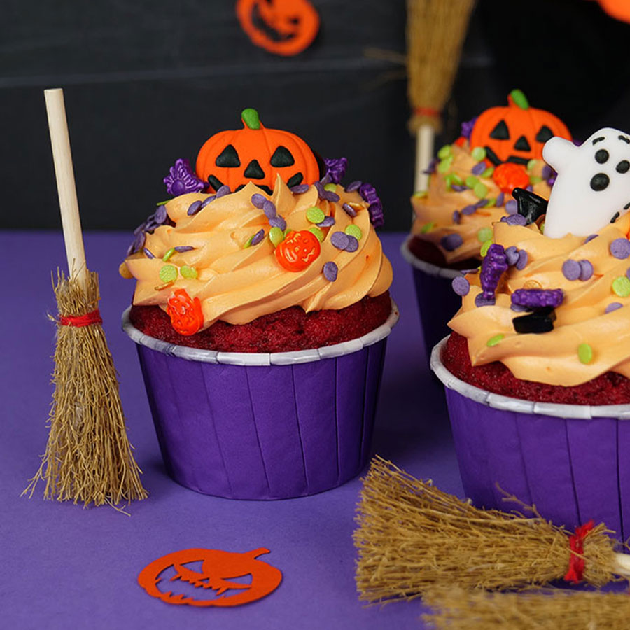 Violet Cupcake Capsules