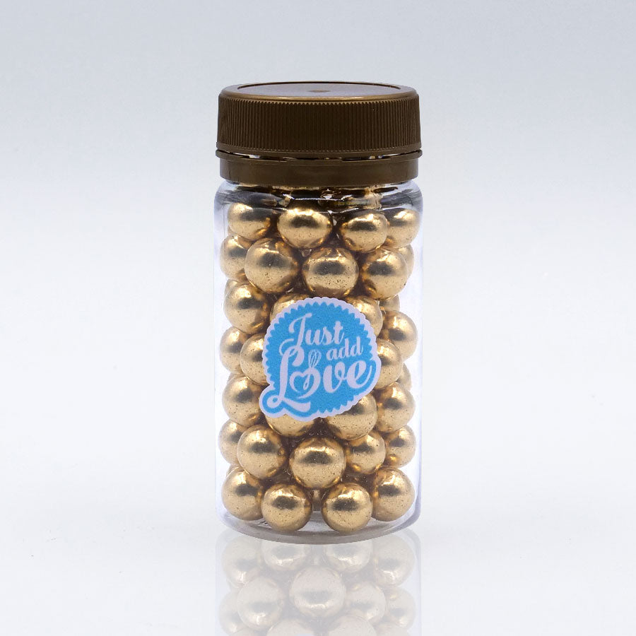 Gold Pearls 10mm
