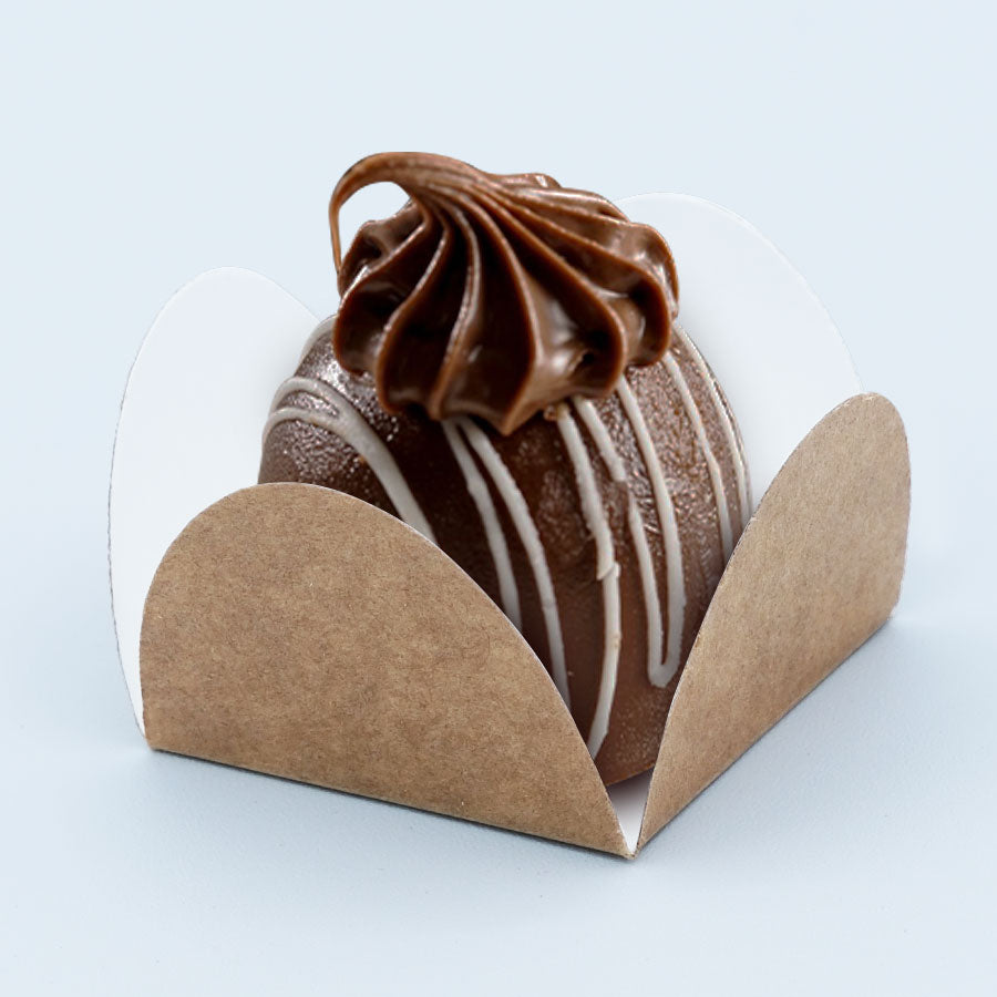 Double-Sided Brigadeiro Base White/Kraft