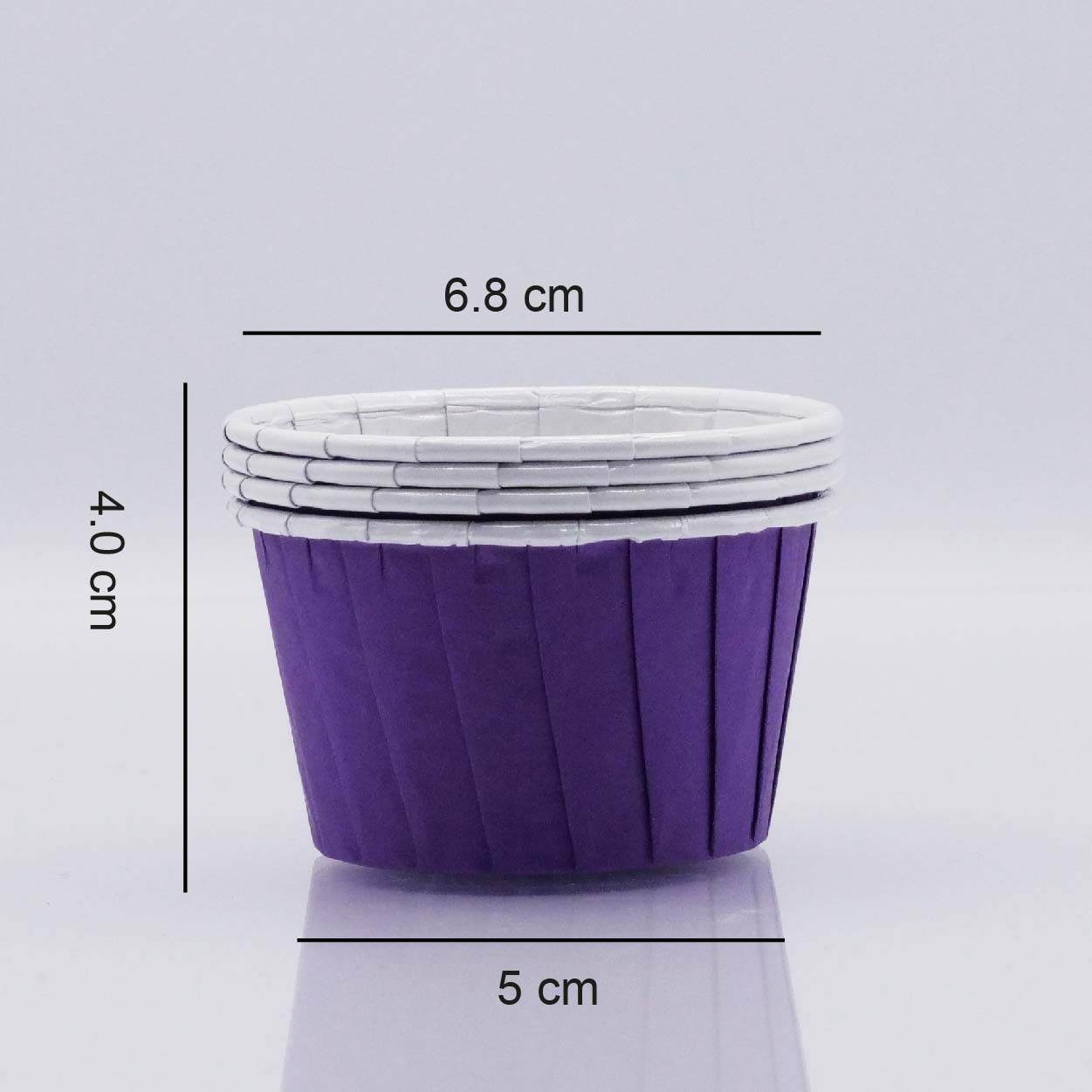 Violet Cupcake Capsules