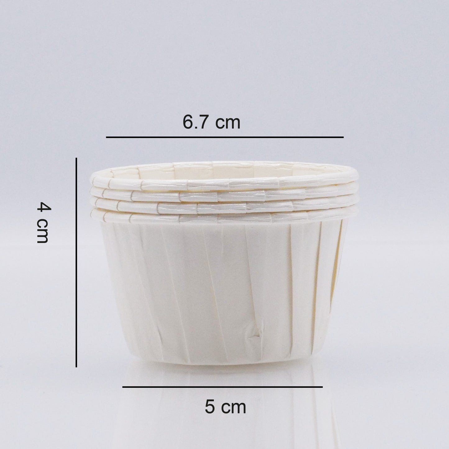 White Cupcake Capsules