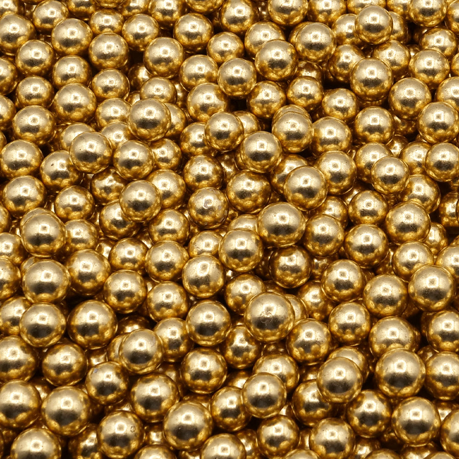 Gold Pearls 14mm