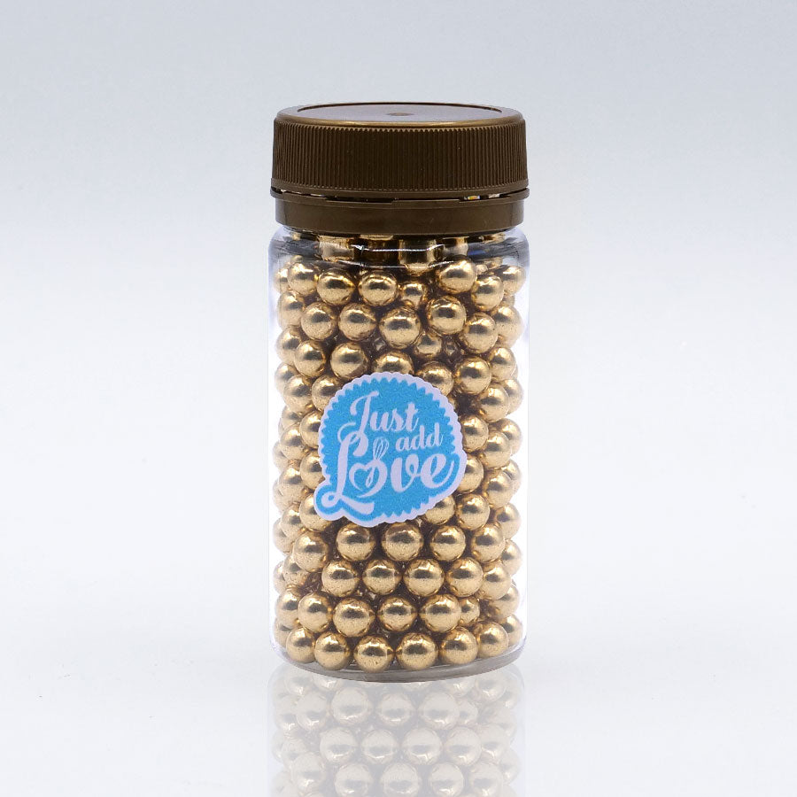 Gold Pearls 6mm
