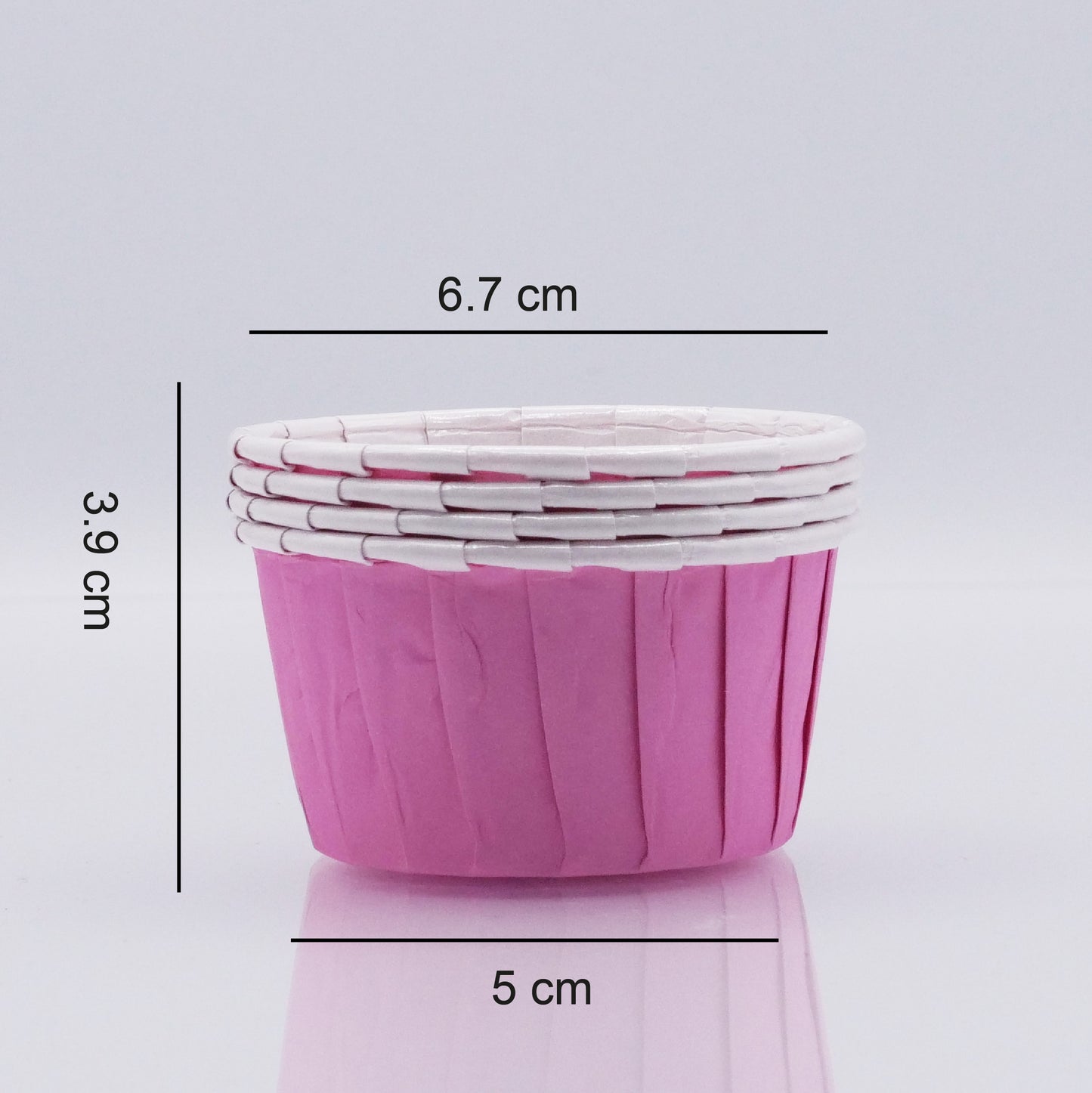 Light Pink Cupcake Capsules