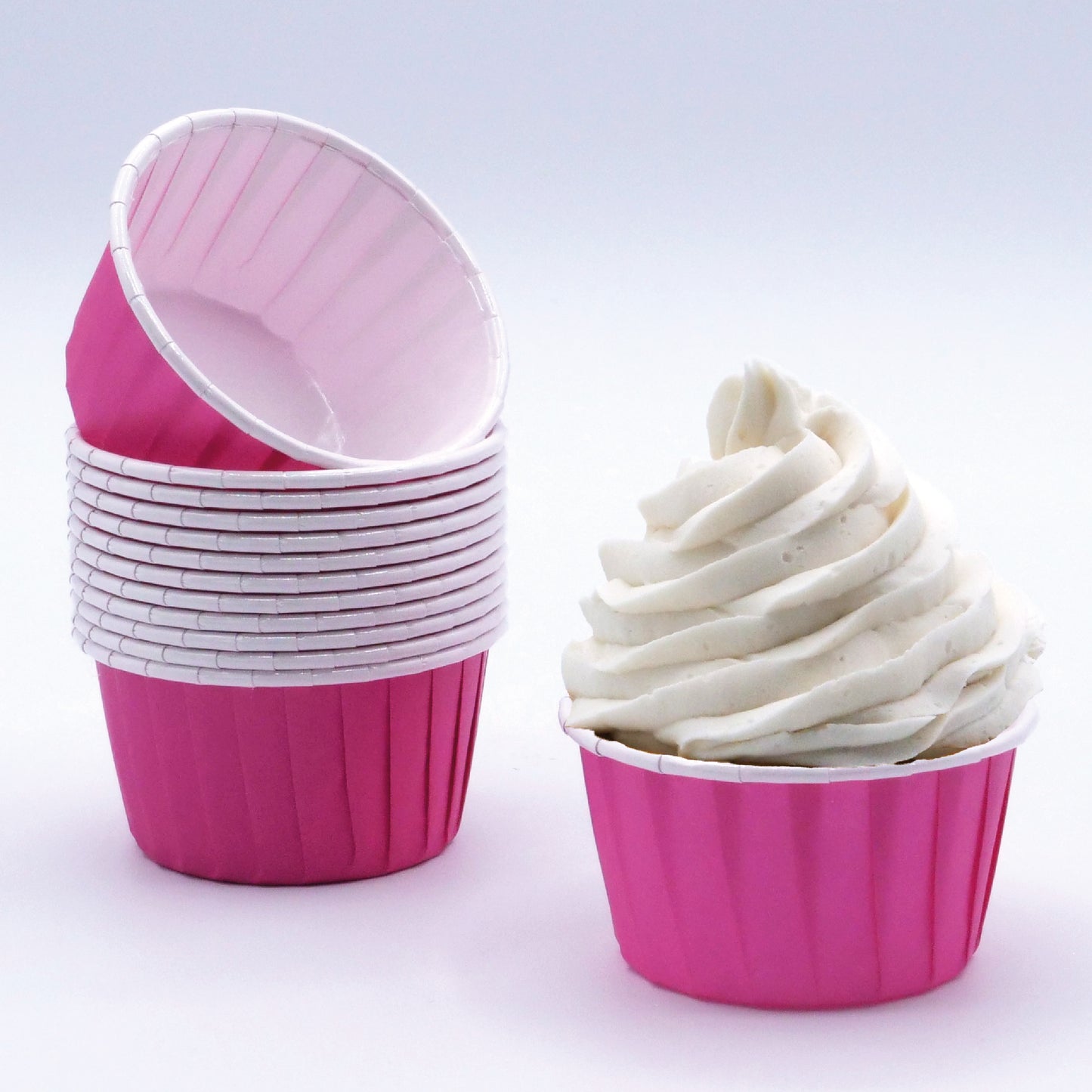 Hot Pink Cupcake Capsules