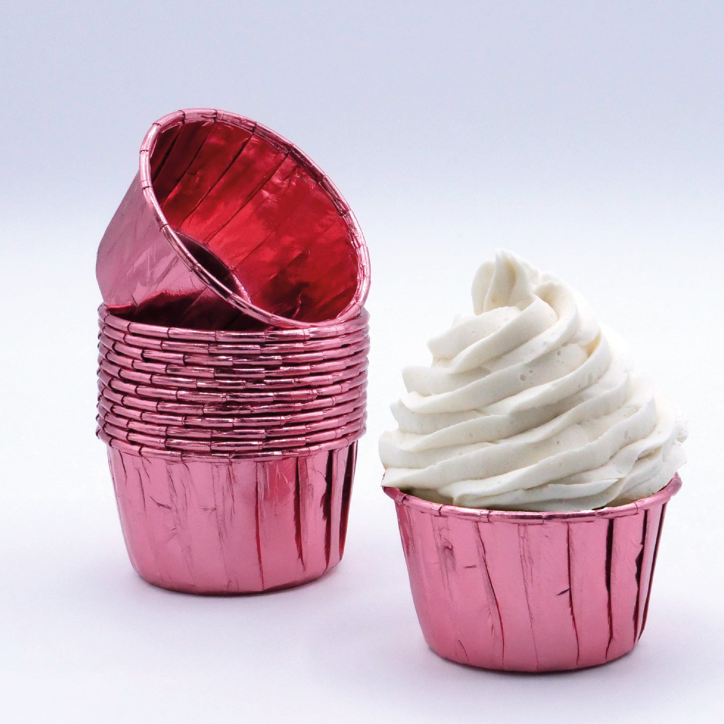 Rose Gold Cupcake Capsules