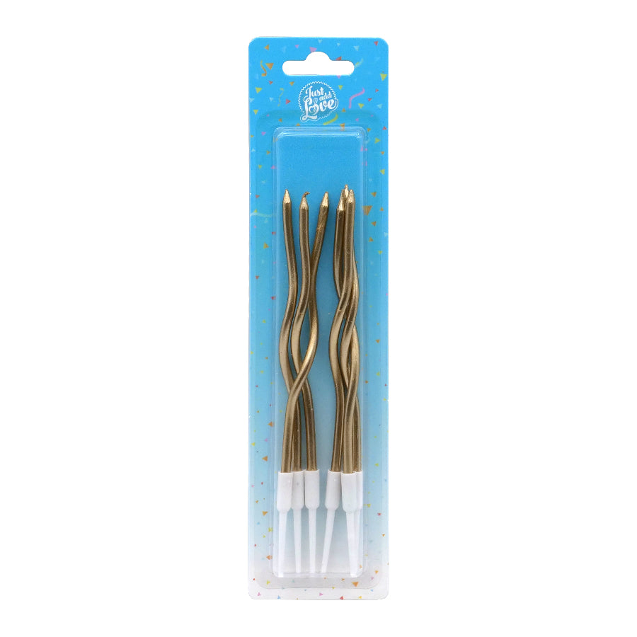 Velas Torcidas Bronze