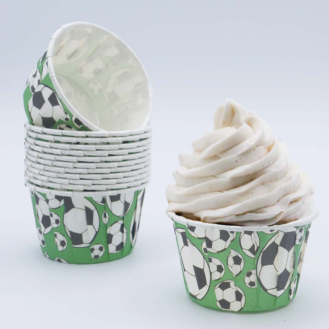 Cápsulas Cupcake Futebol