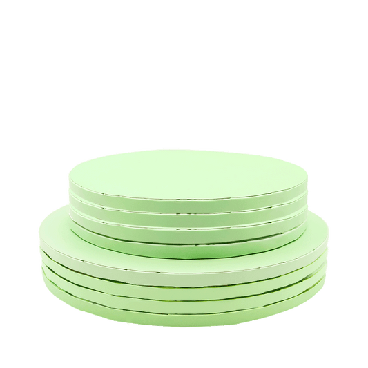 Base Alta Redonda Verde Pastel 25Ø