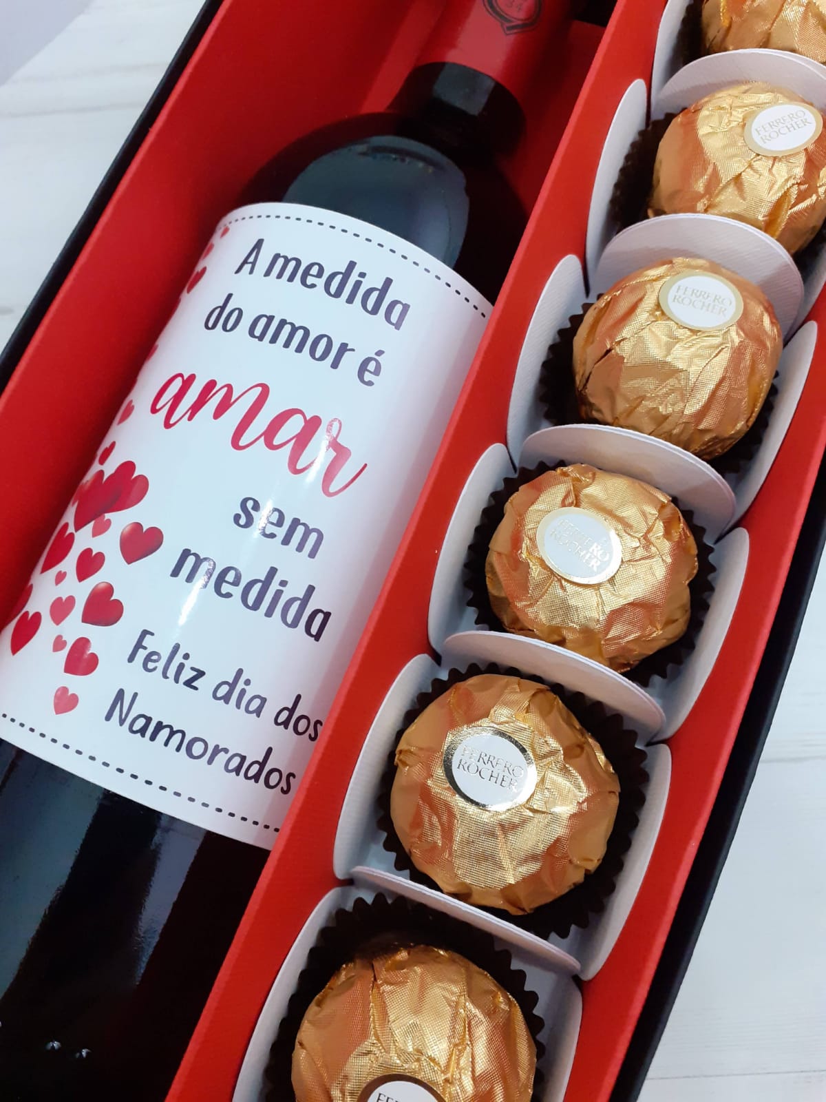 Blister of 6 Chocolate Neapolitans - Valentine's Day