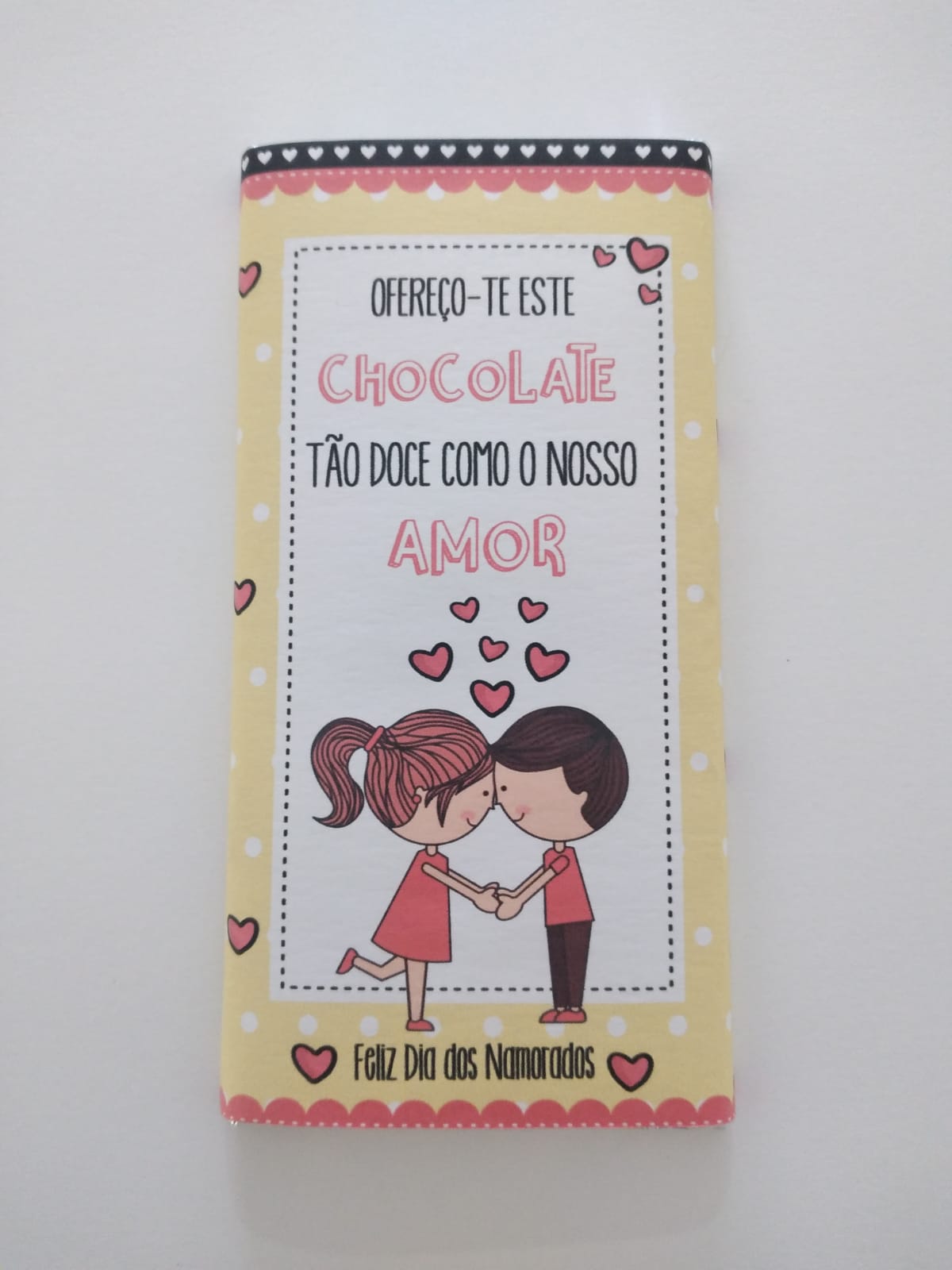Blister of 6 Chocolate Neapolitans - Valentine's Day