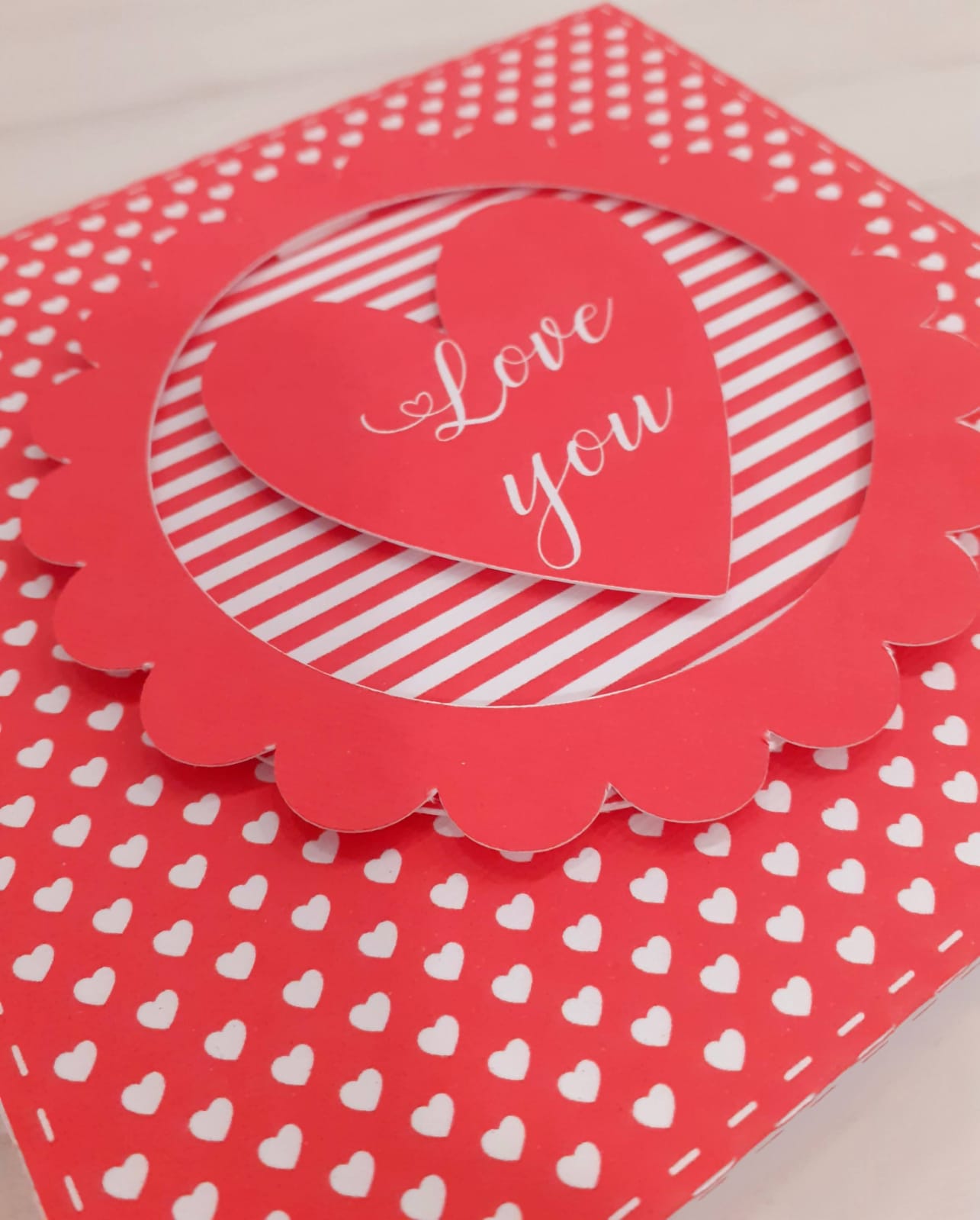 Blister of 6 Chocolate Neapolitans - Valentine's Day