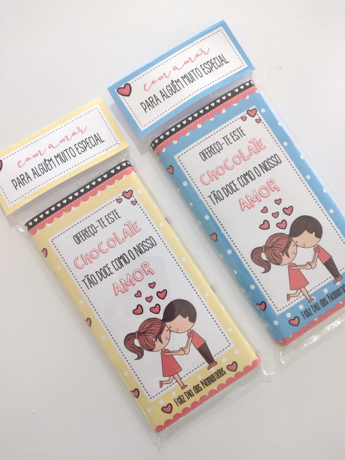Blister of 6 Chocolate Neapolitans - Valentine's Day