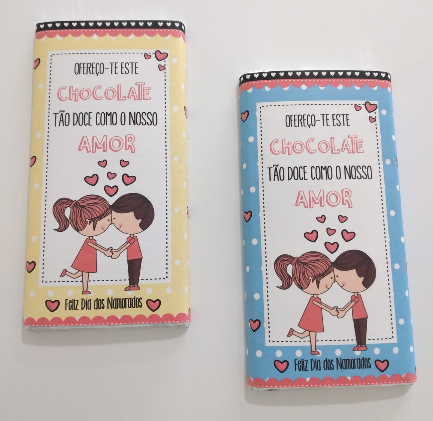 Blister of 6 Chocolate Neapolitans - Valentine's Day