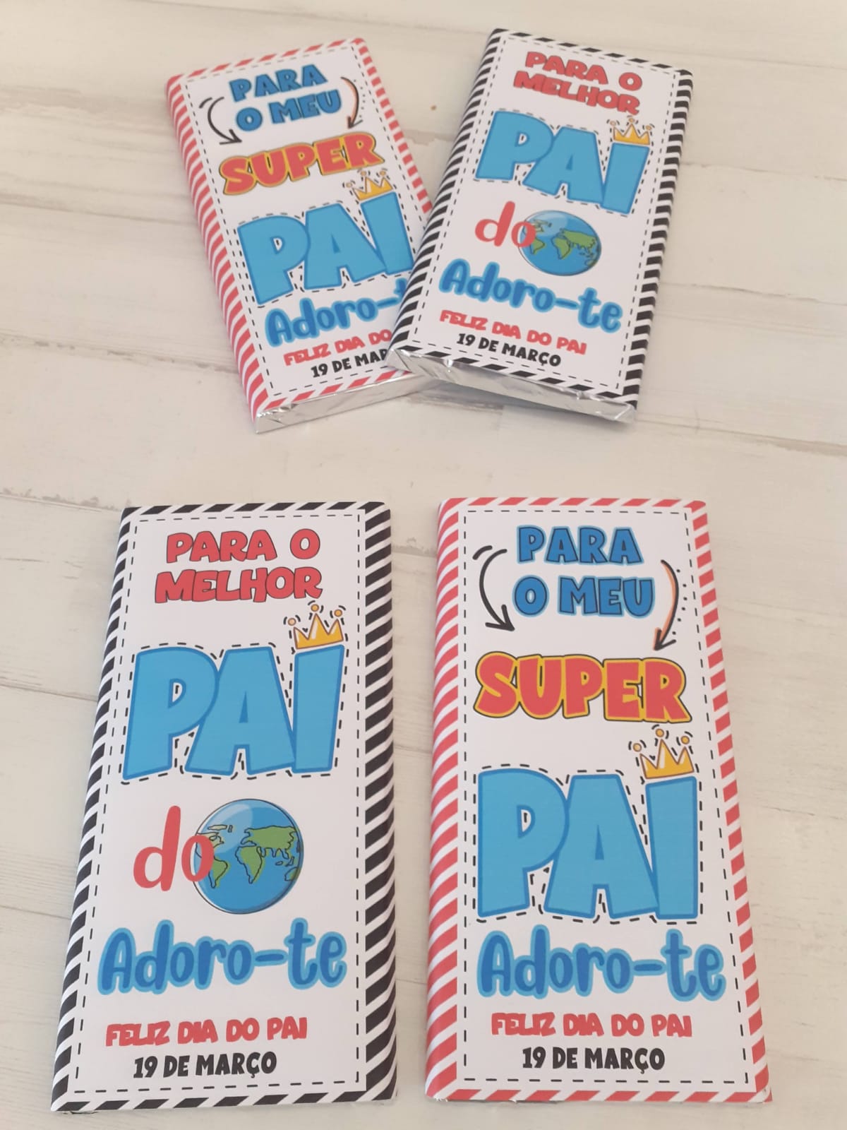 Tablete de Chocolate - Dia do Pai