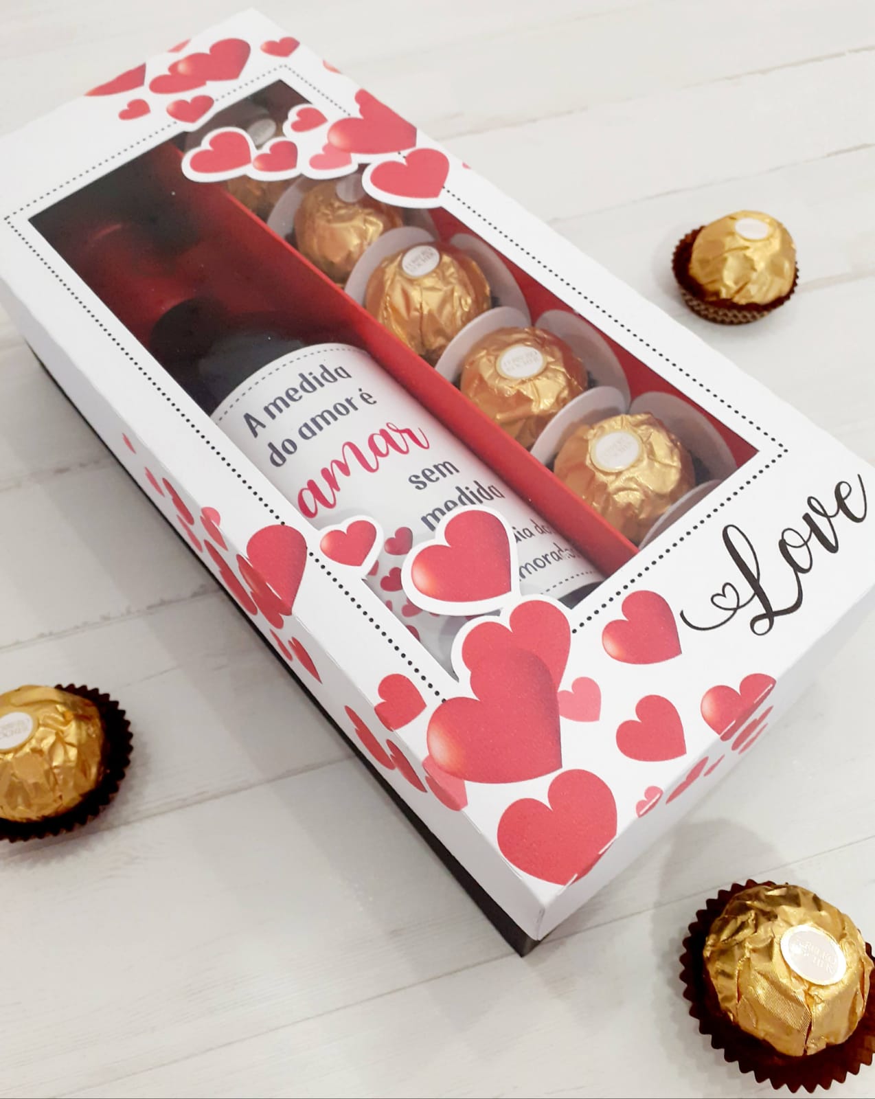 Blister of 6 Chocolate Neapolitans - Valentine's Day