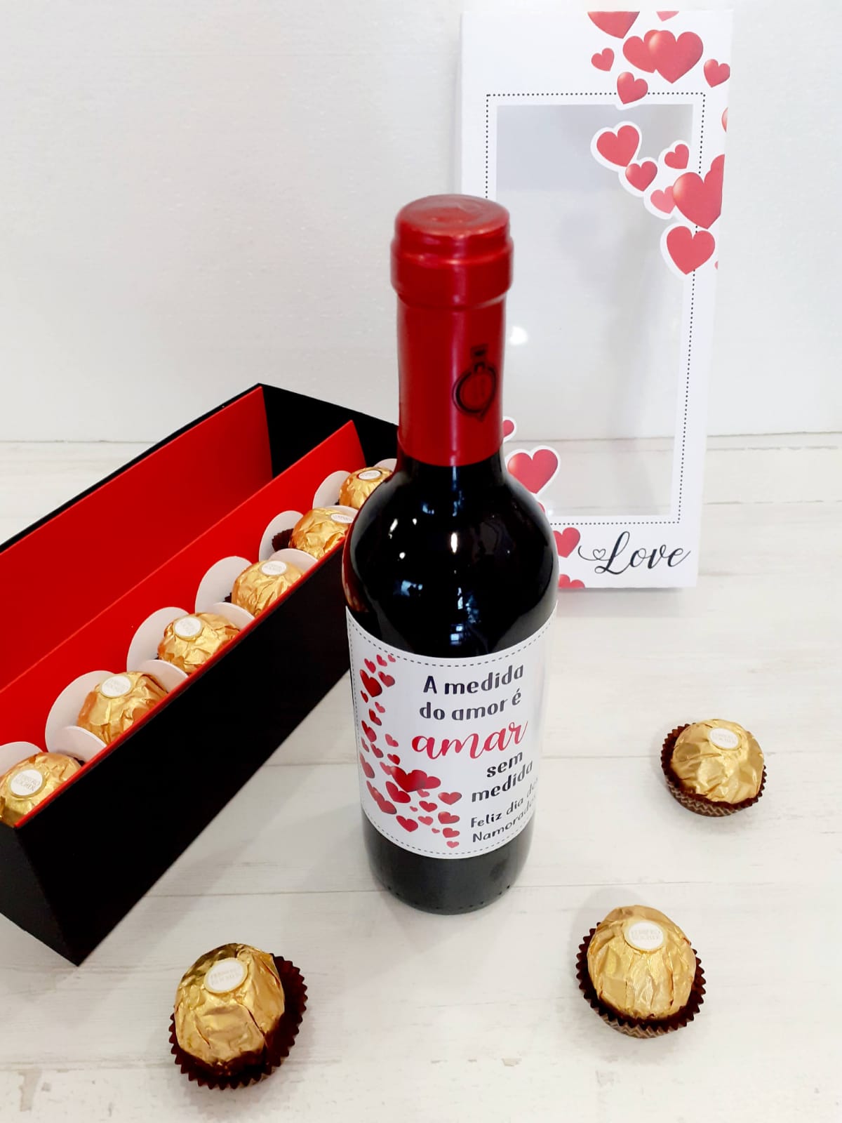 Blister of 6 Chocolate Neapolitans - Valentine's Day