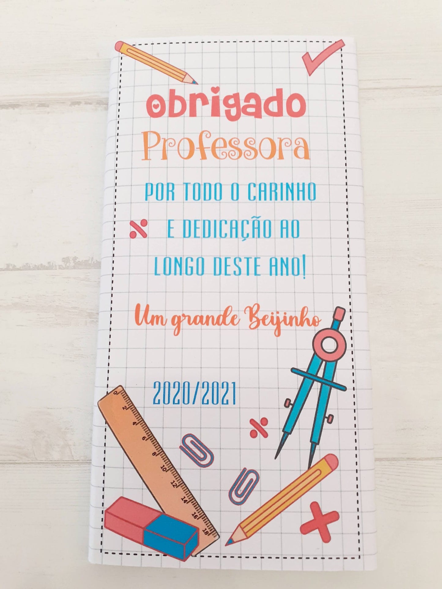 Chocolate de Leite 100g - Obrigado Professor(a)